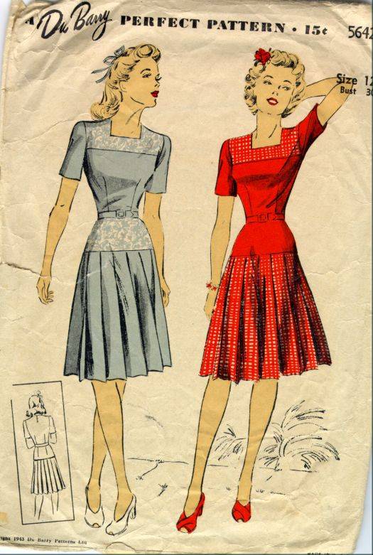 1940 womens dresses